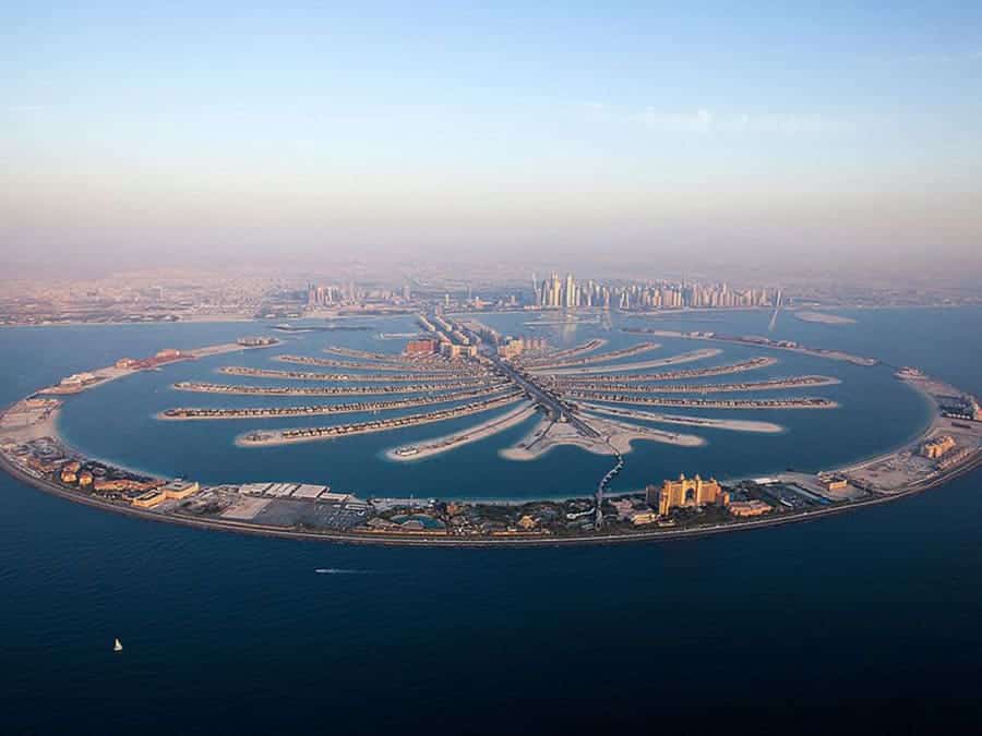Đảo Cọ dành cho giới siêu giàu tại Dubai.