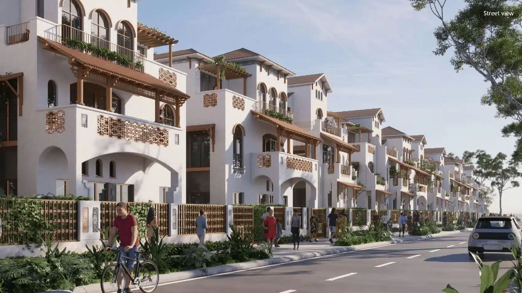 Khu biệt thự ven biển Blanca City với vẻ đẹp hòa quyện giữa nét cổ điển châu Âu và hơi thở bản địa.