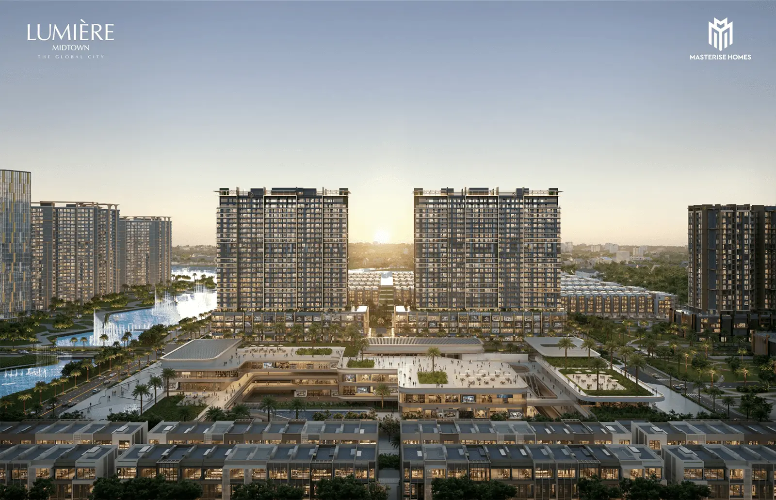 LUMIÈRE Midtown – Kiến trúc hiện đại giữa lòng đô thị sôi động, nơi trải nghiệm sống đẳng cấp và tinh tế.