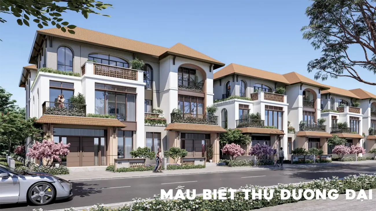 Biệt thự sang trọng, hiện đại tại khu đô thị Charmora City, đem lại không gian sống đẳng cấp cho giới thượng lưu.