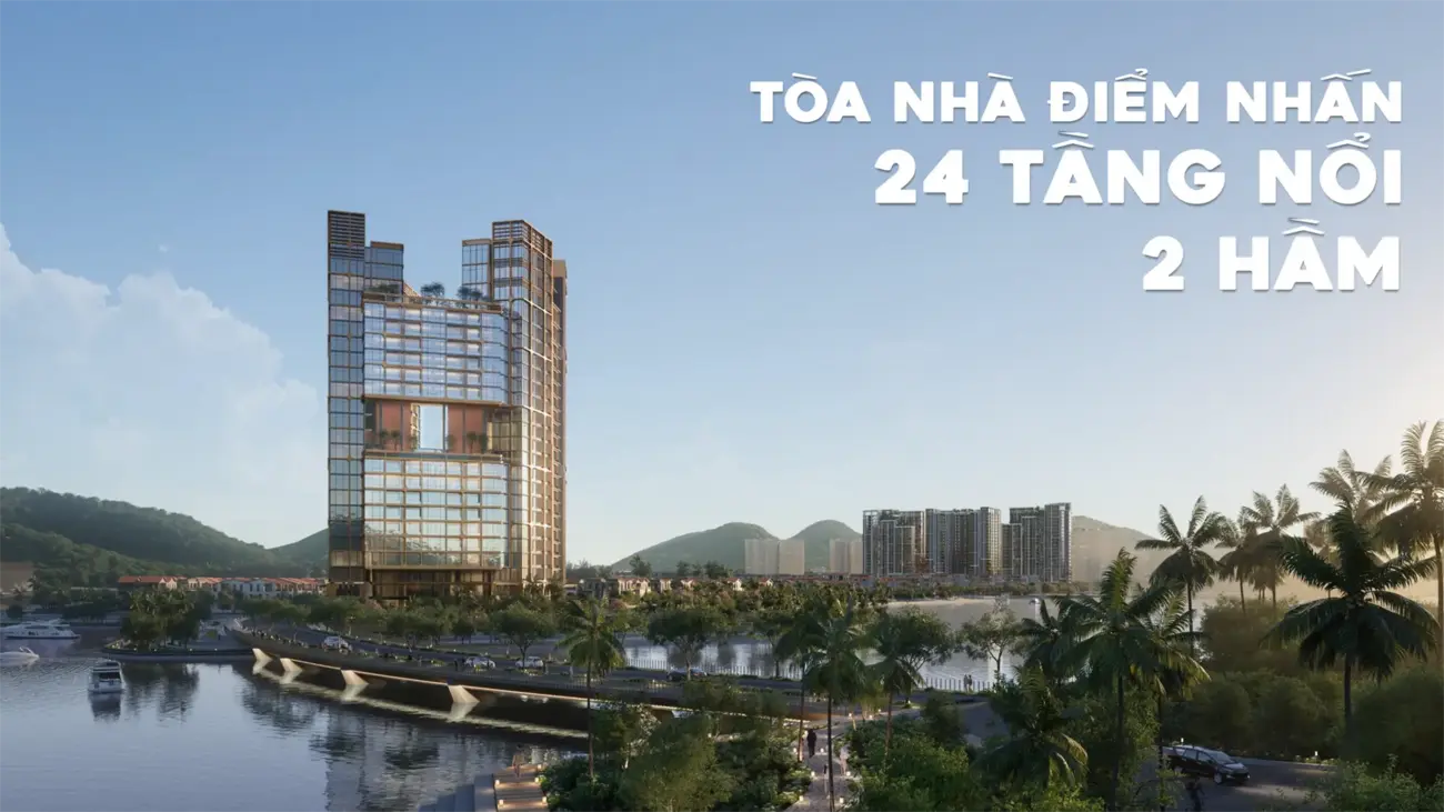 Tòa nhà điểm nhấn tại Charmora City, khu đô thị ven sông – kề biển, đẳng cấp quốc tế.
